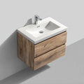 Mobile Lavabo Bagno 35×30×50 cm - bianco - design sospeso compatto