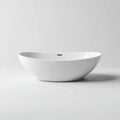 Vasca Bagno Freestanding 170×80×58 cm - bianco - forma ovale moderna
